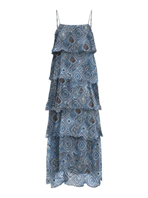 Foto van product ONLY Jurk 'ONLASTA' marine / blauw denim / chocoladebruin / wit
