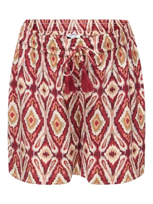 Foto van product Only Maternity Broek 'OLMMikasi' lichtblauw / oranje / vuurrood / wit
