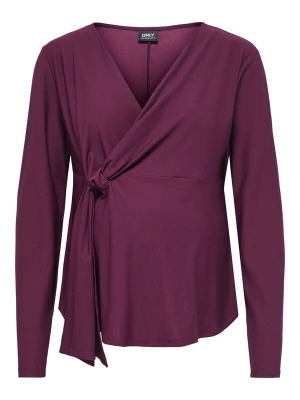 Foto van product Only Maternity Shirt 'OLMSILJA' wijnrood