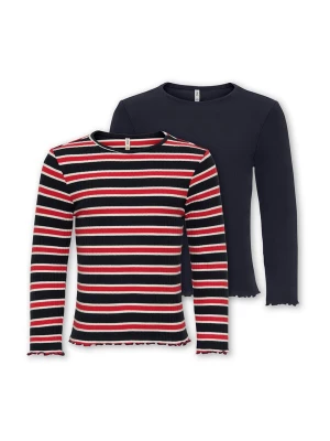 Foto van product Only Mini Shirt 'KMGDIXI' nachtblauw / rood / zwart / wit