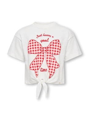 Foto van product Only Mini Shirt 'KMGIDA' rosa / donkerrood / wit