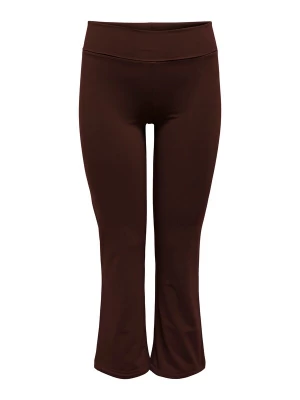 Foto van product Only Play Curvy Sportbroek 'ONPFOLD' chocoladebruin