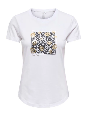 Foto van product ONLY PLAY Functioneel shirt 'ONPMELEO' goud / zwart / wit
