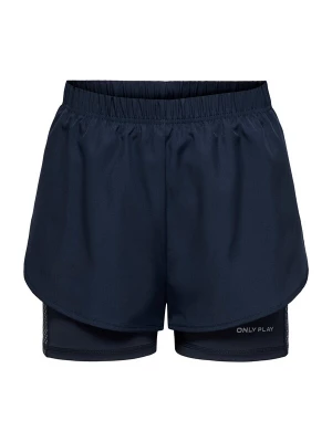Foto van product ONLY PLAY Sportbroek 'ONPAlice-2' nachtblauw / wit
