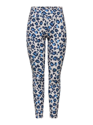 Foto van product ONLY PLAY Sportbroek 'ONPRYA-2- FERN' navy / azuur / lichtgrijs