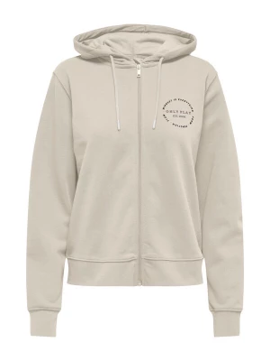 Foto van product ONLY PLAY Sportief sweatvest 'Cava' crème / donkerbruin