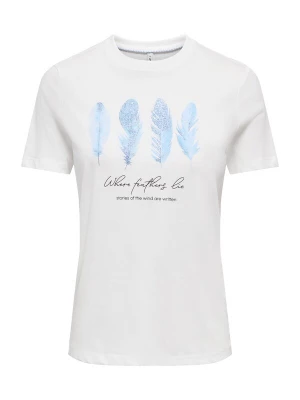 Foto van product ONLY Shirt 'ONLDREAMER' lichtblauw / zwart / wit