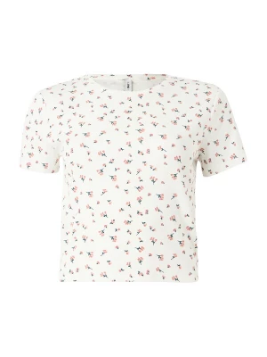 Foto van product ONLY Shirt 'ONLFENJA' donkergroen / donkeroranje / wit