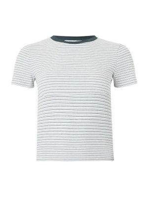 Foto van product ONLY Shirt 'ONLLUPE' grijs / antraciet / wit