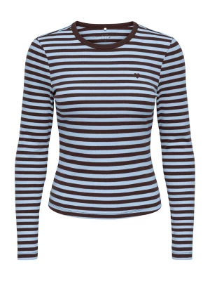 Foto van product ONLY Shirt 'ONLVal' lichtblauw / donkerbruin