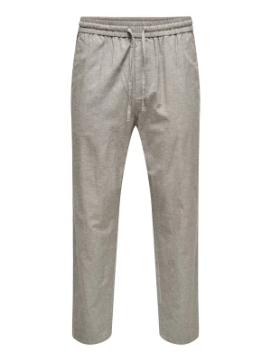 Foto van product Only & Sons Broek 'Linus Crop 0007' grijs