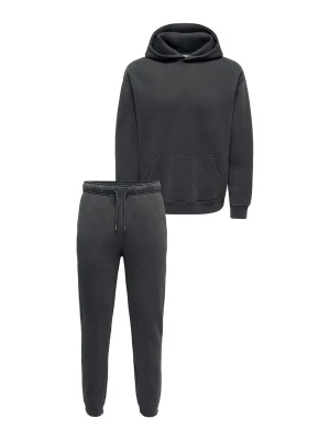 Foto van product Only & Sons Joggingpak 'ONSLARRY' donkergrijs