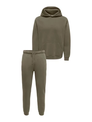 Foto van product Only & Sons Joggingpak 'ONSLARRY' olijfgroen