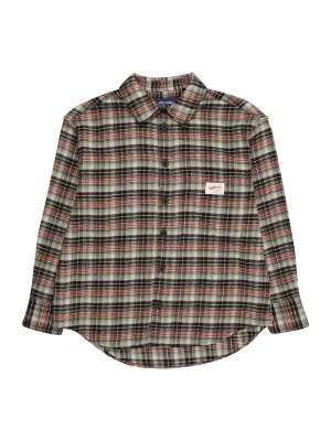 Foto van product Only & Sons Junior Overhemd 'OSJJack' grijs / roestrood / zwart / wit