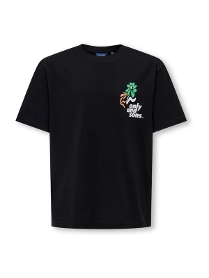 Foto van product Only & Sons Junior Shirt 'OSJFRED LAURENT' lichtblauw / grasgroen / zwart / wit