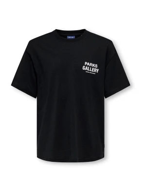 Foto van product Only & Sons Junior Shirt 'OSJPARKS GALLERY' zwart / wit