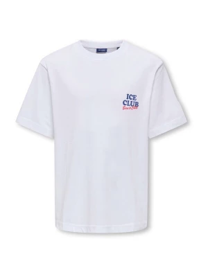 Foto van product Only & Sons Junior Shirt 'OSJPOPSICELLO' navy / grenadine / wit