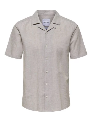 Foto van product Only & Sons Overhemd 'Cantley' beige / lichtgrijs