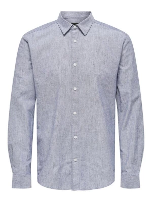 Foto van product Only & Sons Overhemd 'Casey' blauw gemêleerd