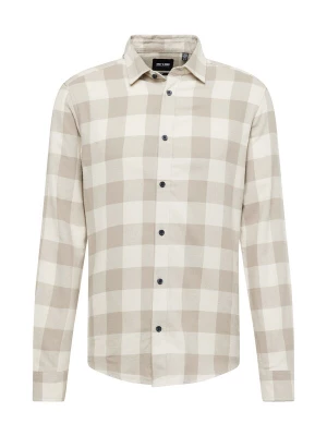 Foto van product Only & Sons Overhemd 'Gudmund' taupe / wolwit