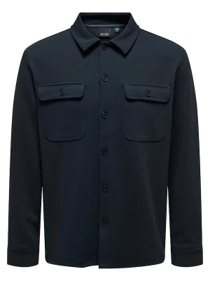 Foto van product Only & Sons Overhemd 'Newkodyl' donkerblauw