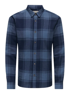 Foto van product Only & Sons Overhemd 'ONSGUDMUND' blauw / marine