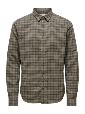 Foto van product Only & Sons Overhemd 'ONSGudmund' cappuccino / donkerbruin