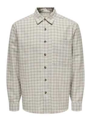 Foto van product Only & Sons Overhemd 'ONSGUDMUND' pastelblauw / brokaat