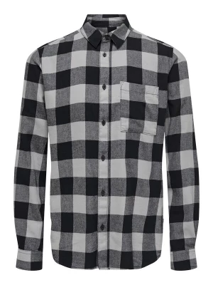 Foto van product Only & Sons Overhemd 'ONSGudmundur' antraciet / greige