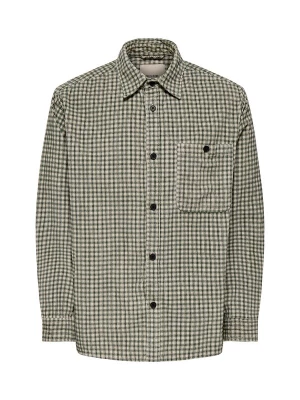 Foto van product Only & Sons Overhemd 'ONSWALEED' greige / donkergroen