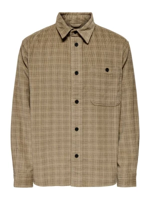 Foto van product Only & Sons Overhemd 'ONSWaleed' sand / donkerbeige