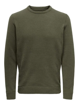 Foto van product Only & Sons Trui 'Ese' olijfgroen