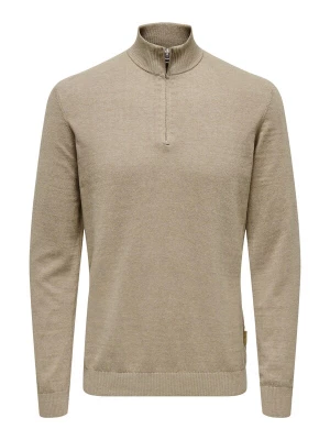 Foto van product Only & Sons Trui 'ONSLoui' donkerbeige