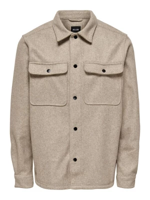 Foto van product Only & Sons Tussenjas 'Ash' beige gemêleerd