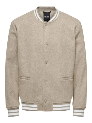 Foto van product Only & Sons Tussenjas 'ONSDenver' taupe / wit