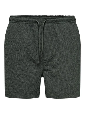 Foto van product Only & Sons Zwemshorts 'ONSTed' donkergrijs