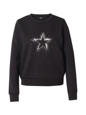 Foto van product ONLY Sweatshirt 'ONLMARCY' zwart / zilver