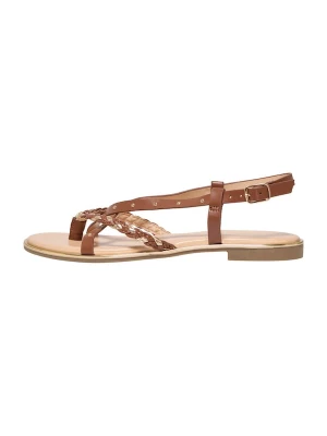 Foto van product ONLY Teenslipper 'ONLMARI-5' cognac / goud