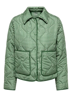 Foto van product ONLY Tussenjas 'ONLDOTTIE' groen / wit