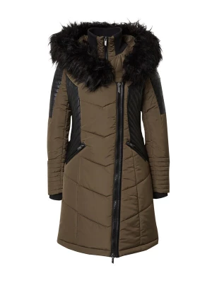 Foto van product ONLY Wintermantel 'ONLNEW LINETTE' olijfgroen / zwart
