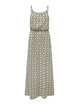 Foto van product ONLY Zomerjurk 'ONLWinner' olijfgroen / pastelgroen / wit