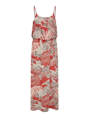 Foto van product ONLY Zomerjurk 'Winner' beige / rood / zwart