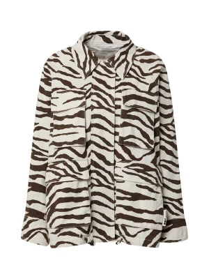 Foto van product OOF WEAR Tussenjas kastanjebruin / wit