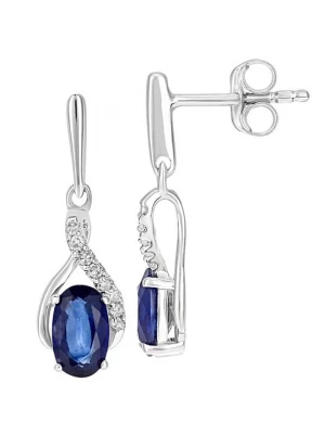 Foto van product Oorbellen Diamant Exquis blauw