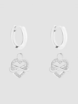 Foto van product Oorbellen in 925 zilver met oneindigheidssymbool s.Oliver