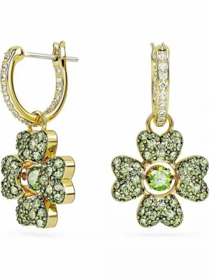 Foto van product Oorbellen Swarovski goudkleurig