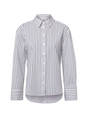 Foto van product OPUS Blouse 'Fapo' donkerbruin / offwhite