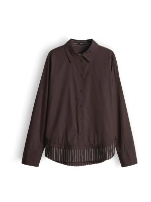 Foto van product OPUS Blouse 'Favia' chocoladebruin