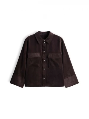 Foto van product OPUS Blouse 'Ferrell' donkerbruin