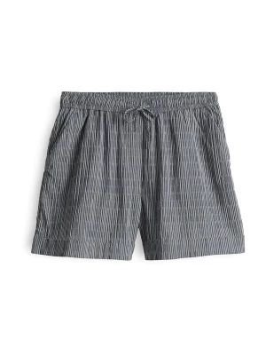 Foto van product OPUS Broek 'Melane' nachtblauw / wit